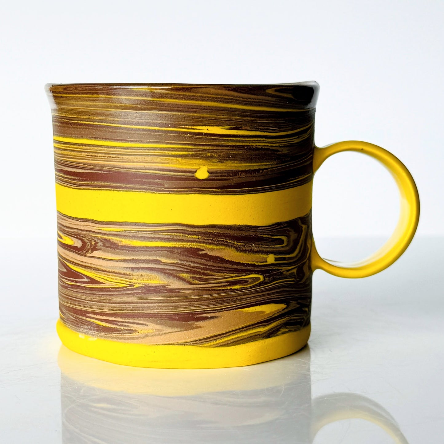 Brown Nerikomi Mug