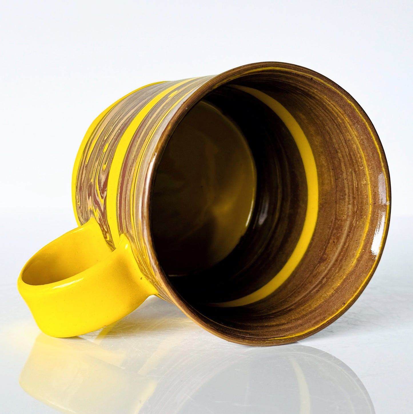 Brown Nerikomi Mug