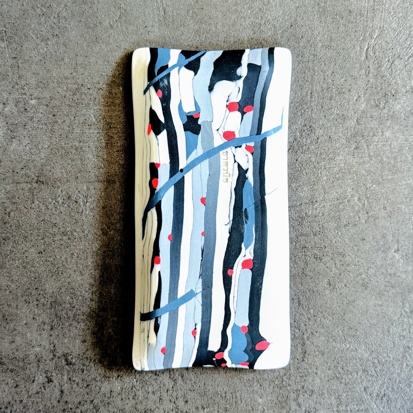 Nerikomi Sushi Plate