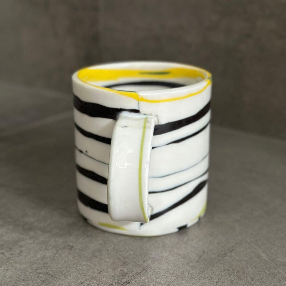 Porcelain Zebra Mug