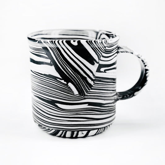 Black & White Nerikomi Mug 2