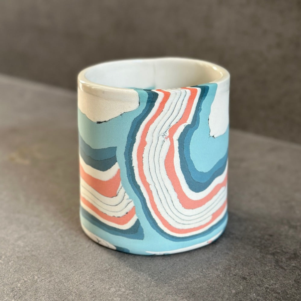 Nerikomi Mug - Wave Collection