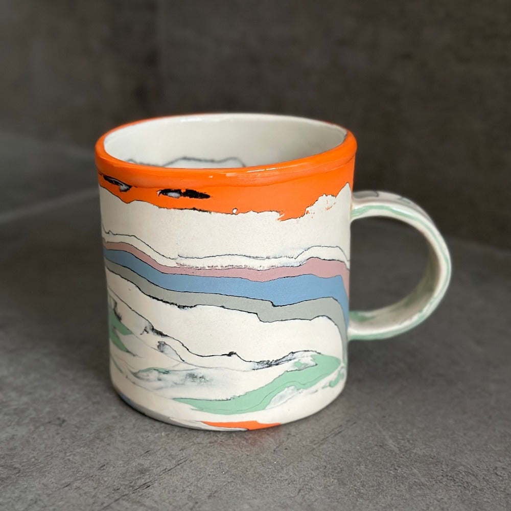 Nerikomi Mug - Mountain Collection