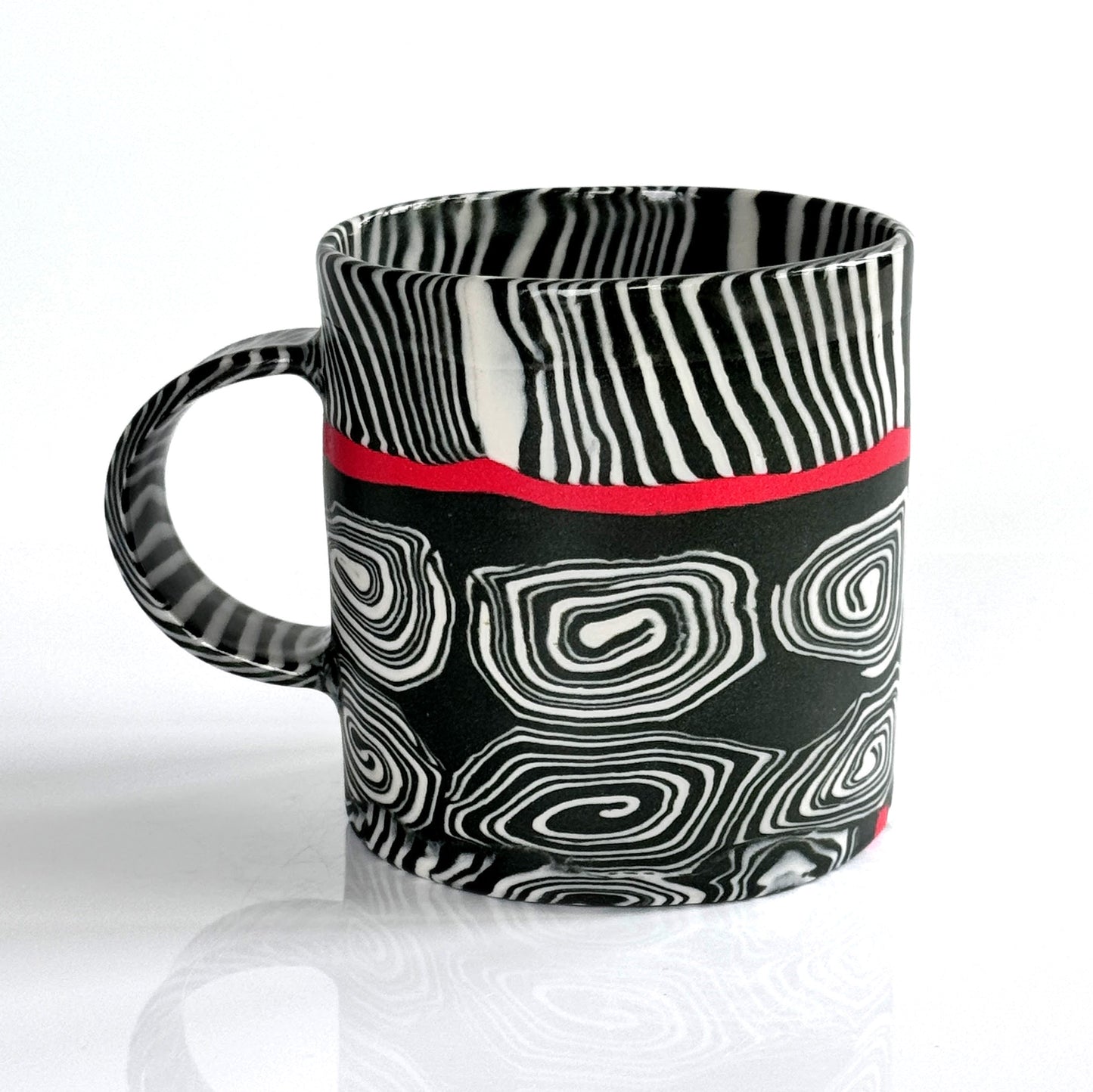 Black & White Nerikomi Mug 3.0