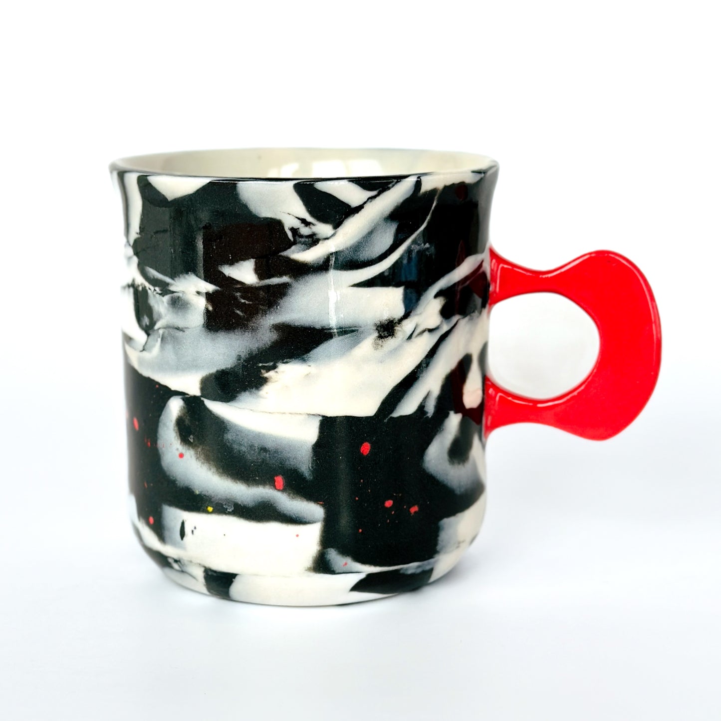 Black & White Nerikomi Mug 2.4