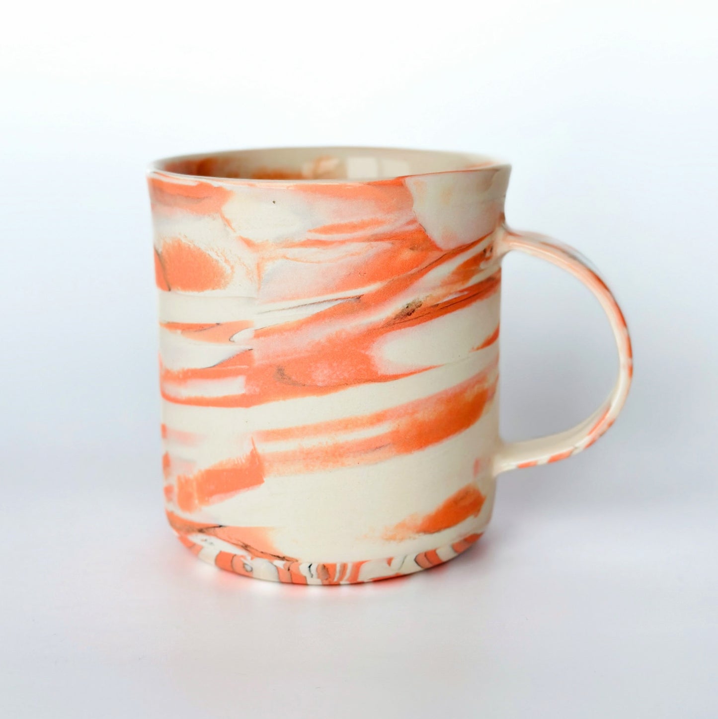 Pink Spiral Nerikomi Mug 1.3