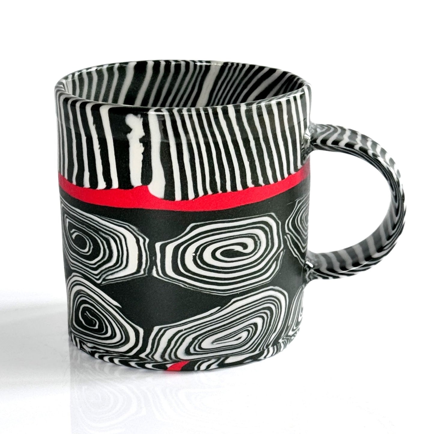 Black & White Nerikomi Mug 3.0