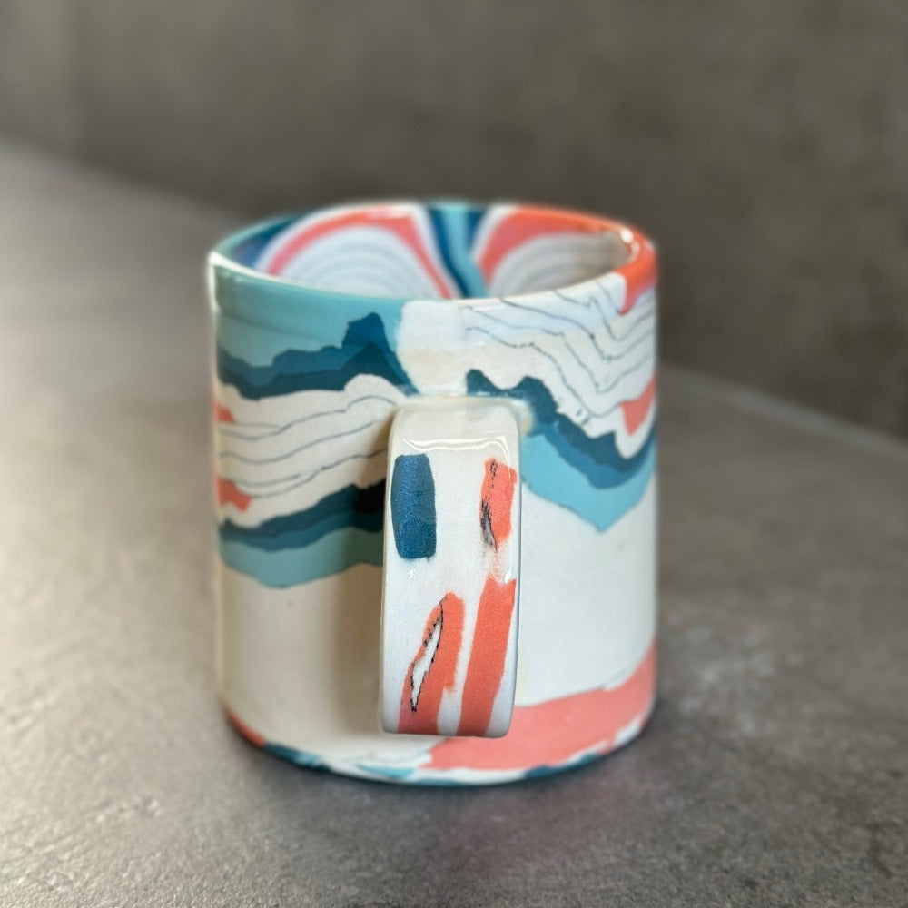 Nerikomi Mug - Wave Collection