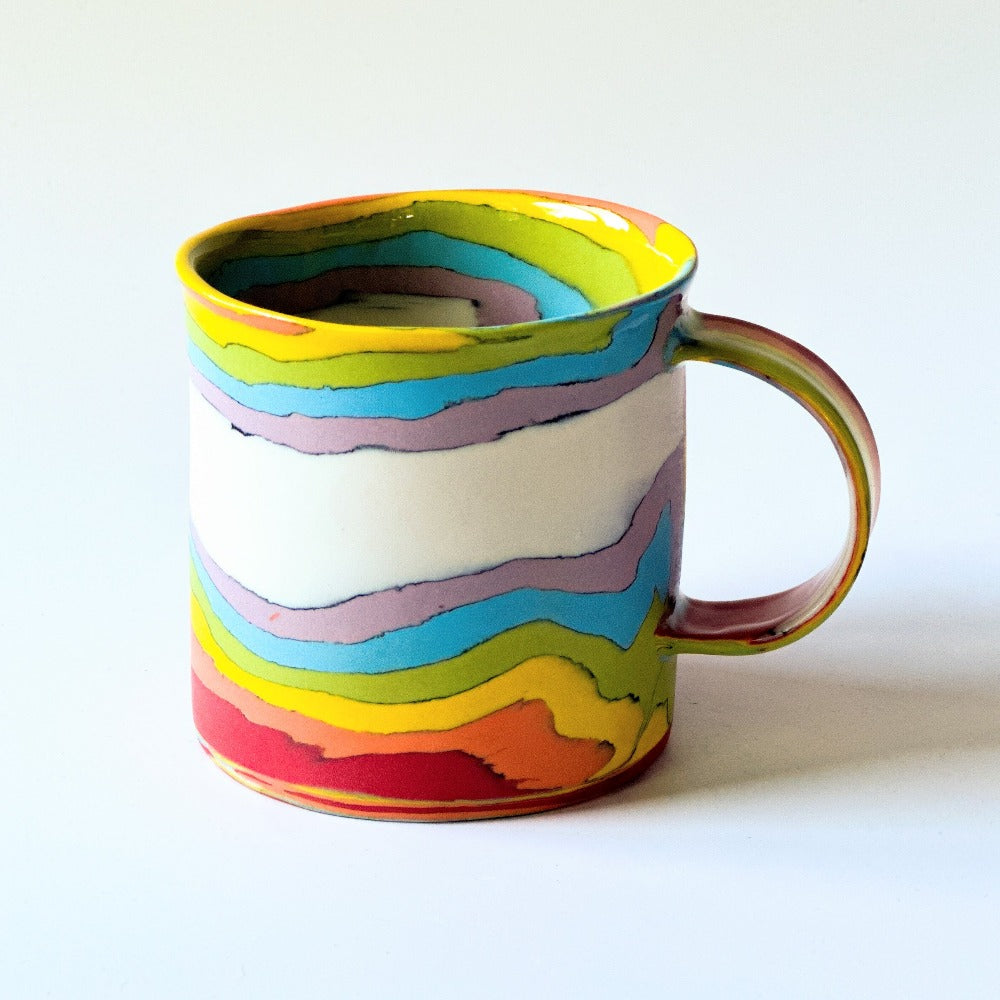 Rainbow Nerikomi Mug 5