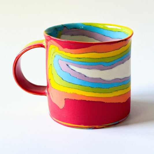 Rainbow Nerikomi Mug 5