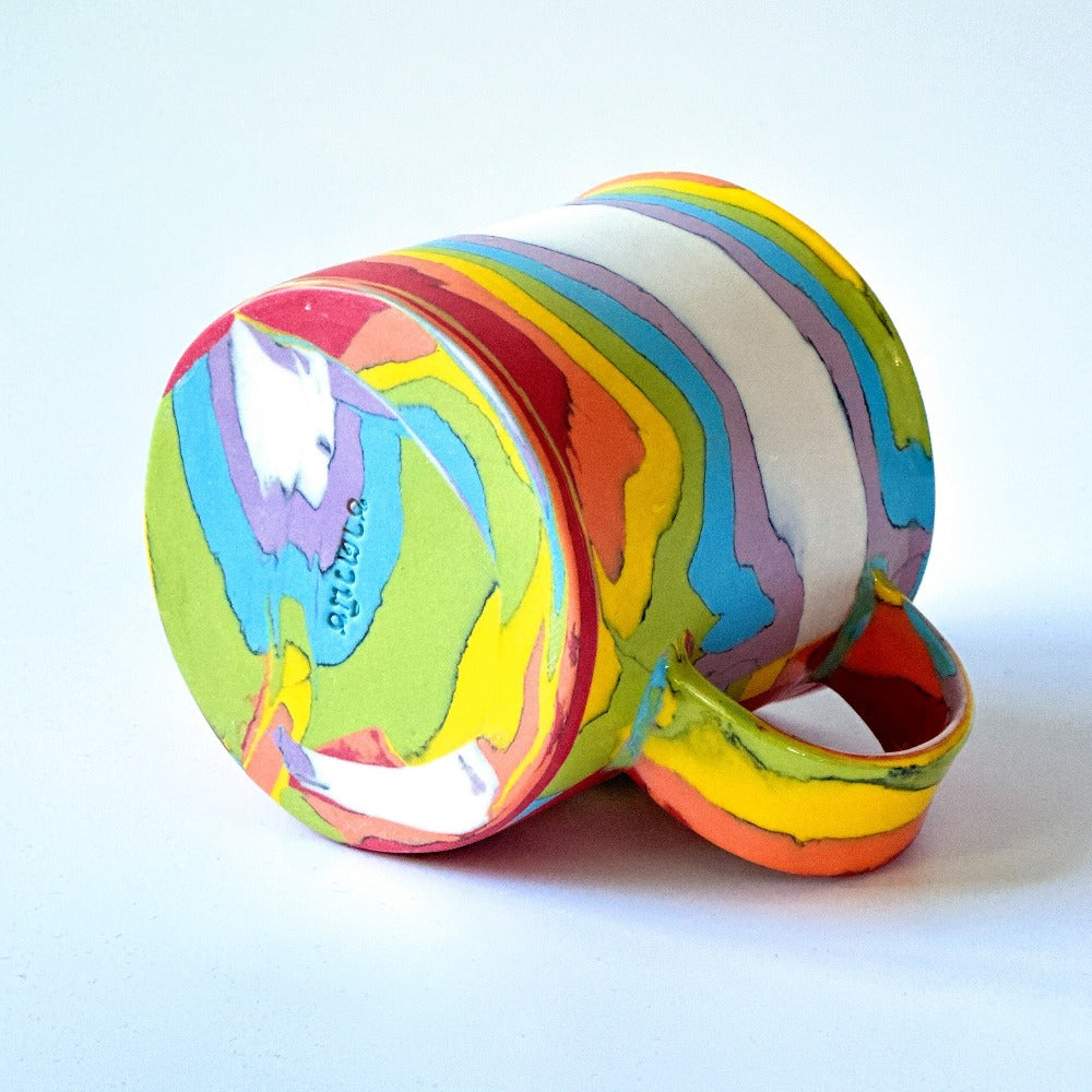 Rainbow Nerikomi Mug 5