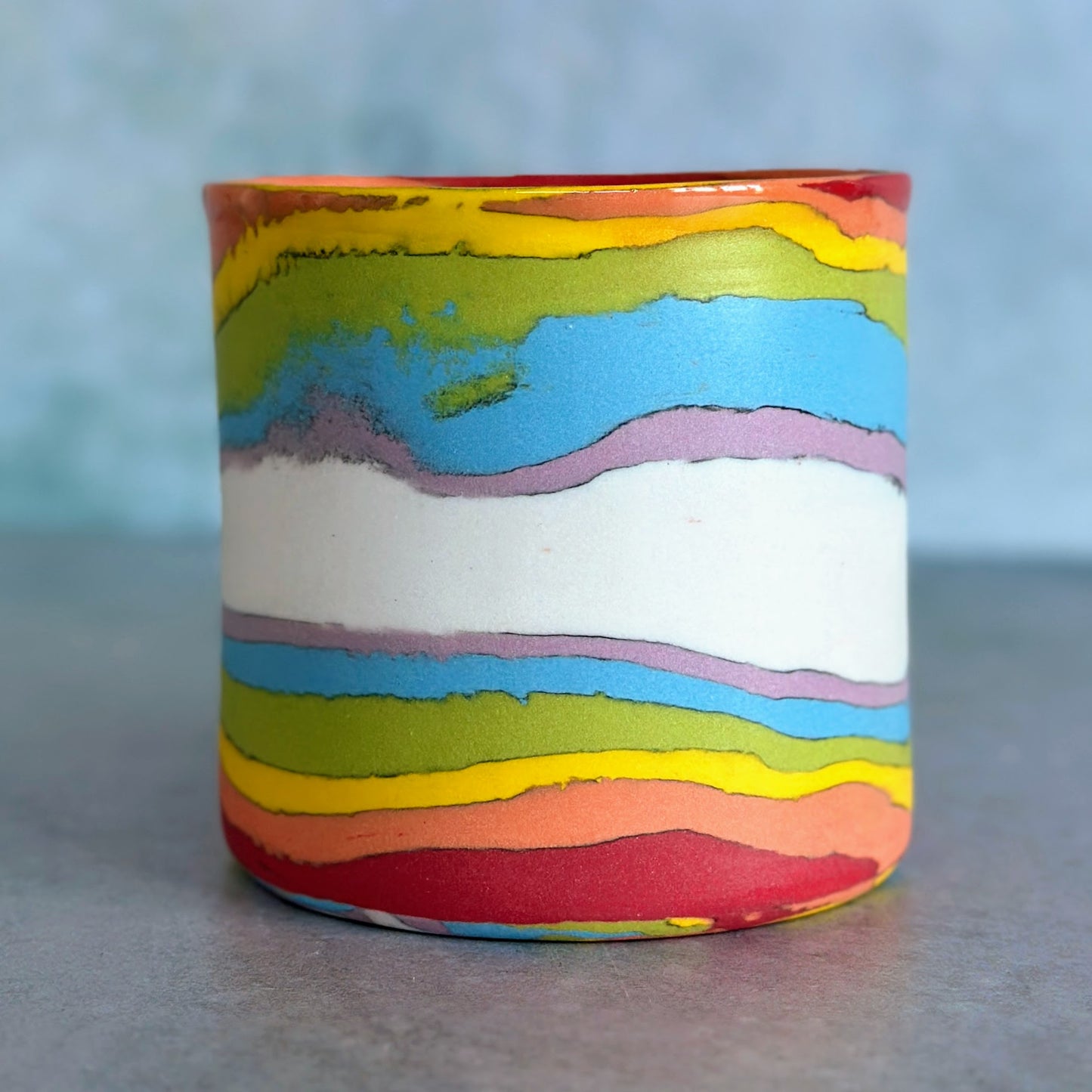 Rainbow Nerikomi Mug 3