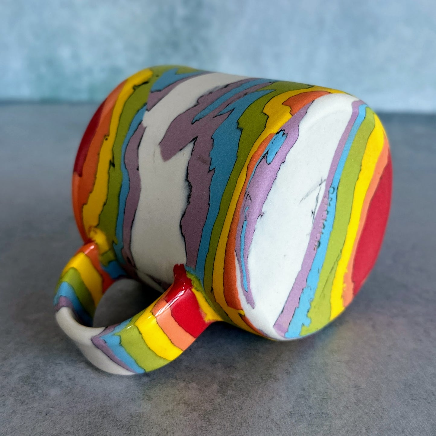 Rainbow Nerikomi Mug 2