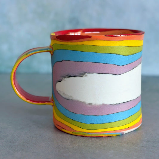 Rainbow Nerikomi Mug 4