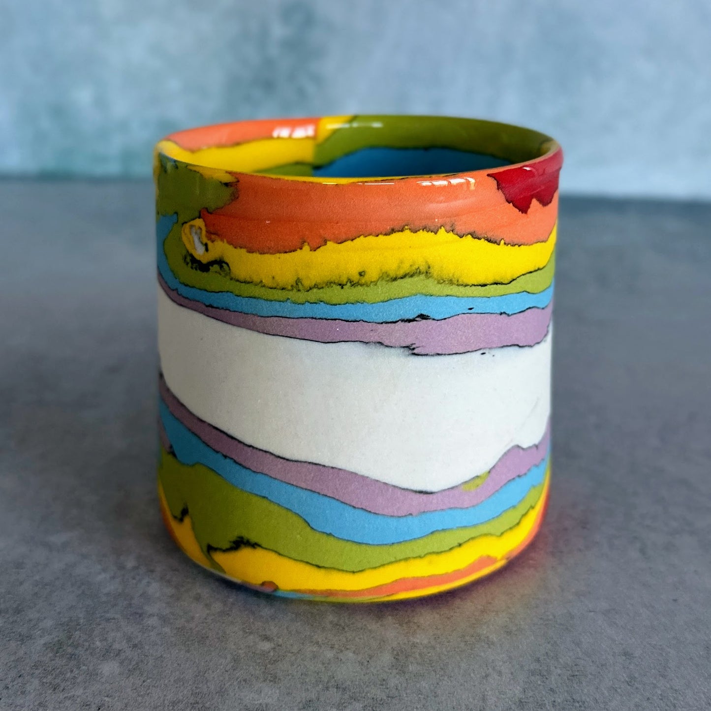 Rainbow Nerikomi Mug 2