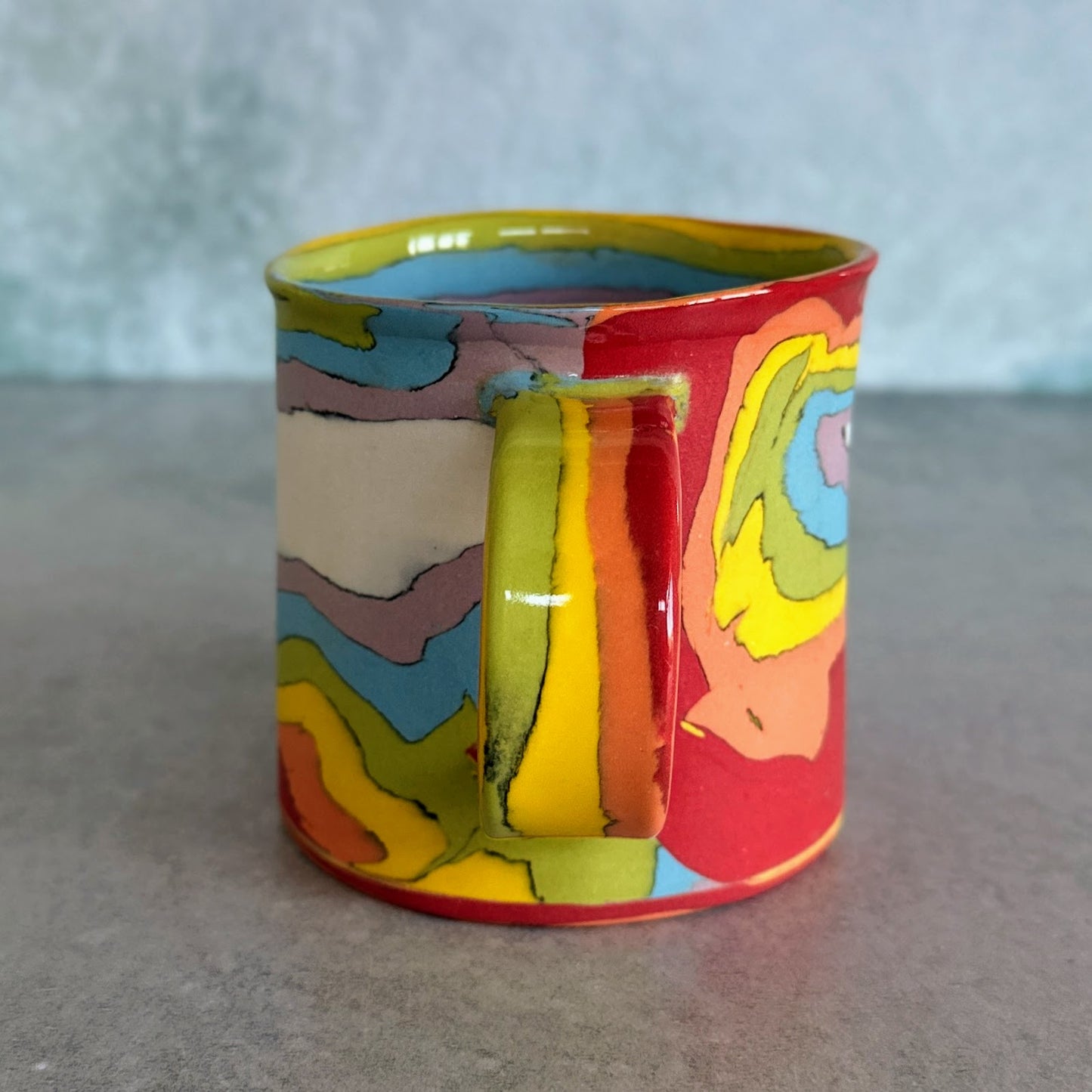 Rainbow Nerikomi Mug 1