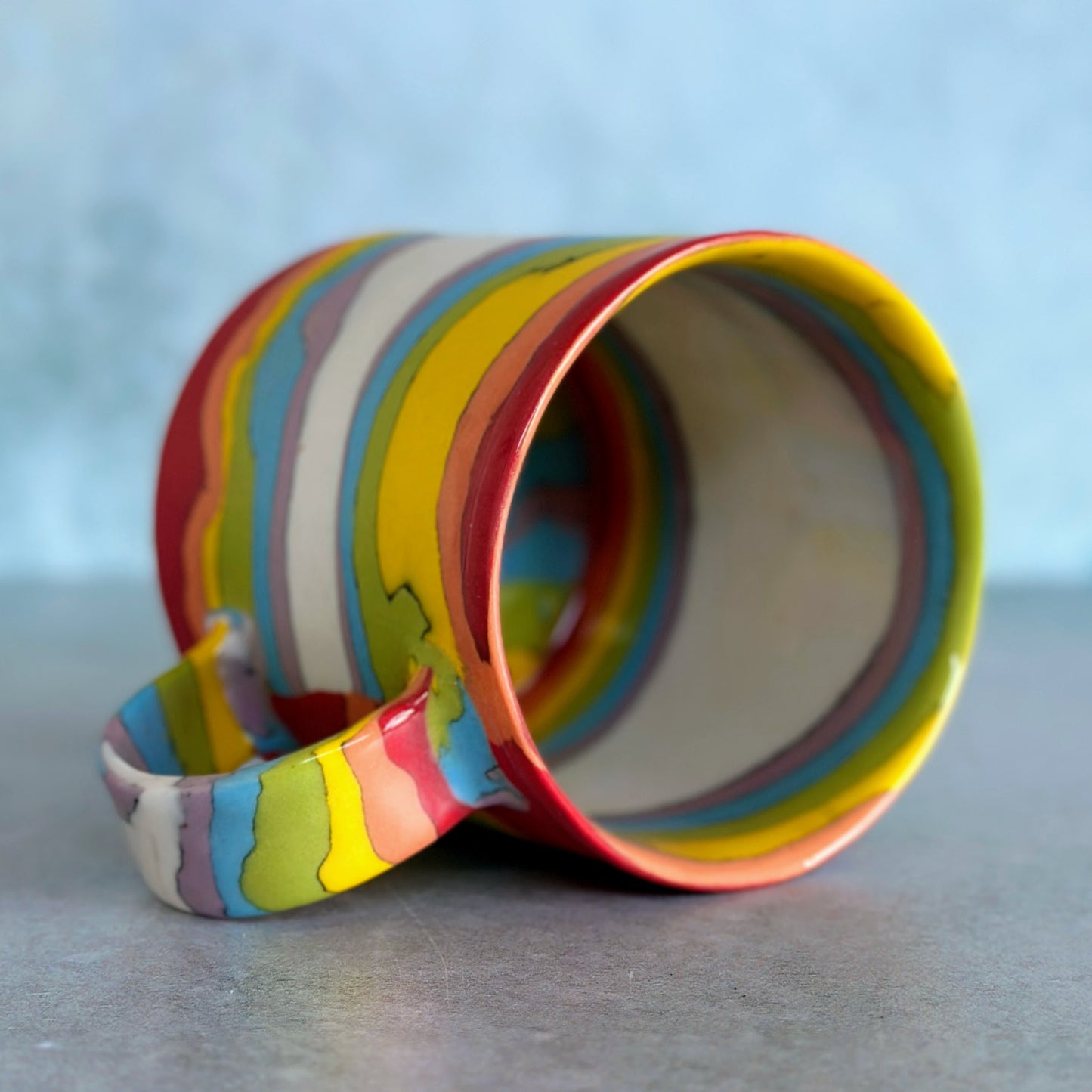 Rainbow Nerikomi Mug 3