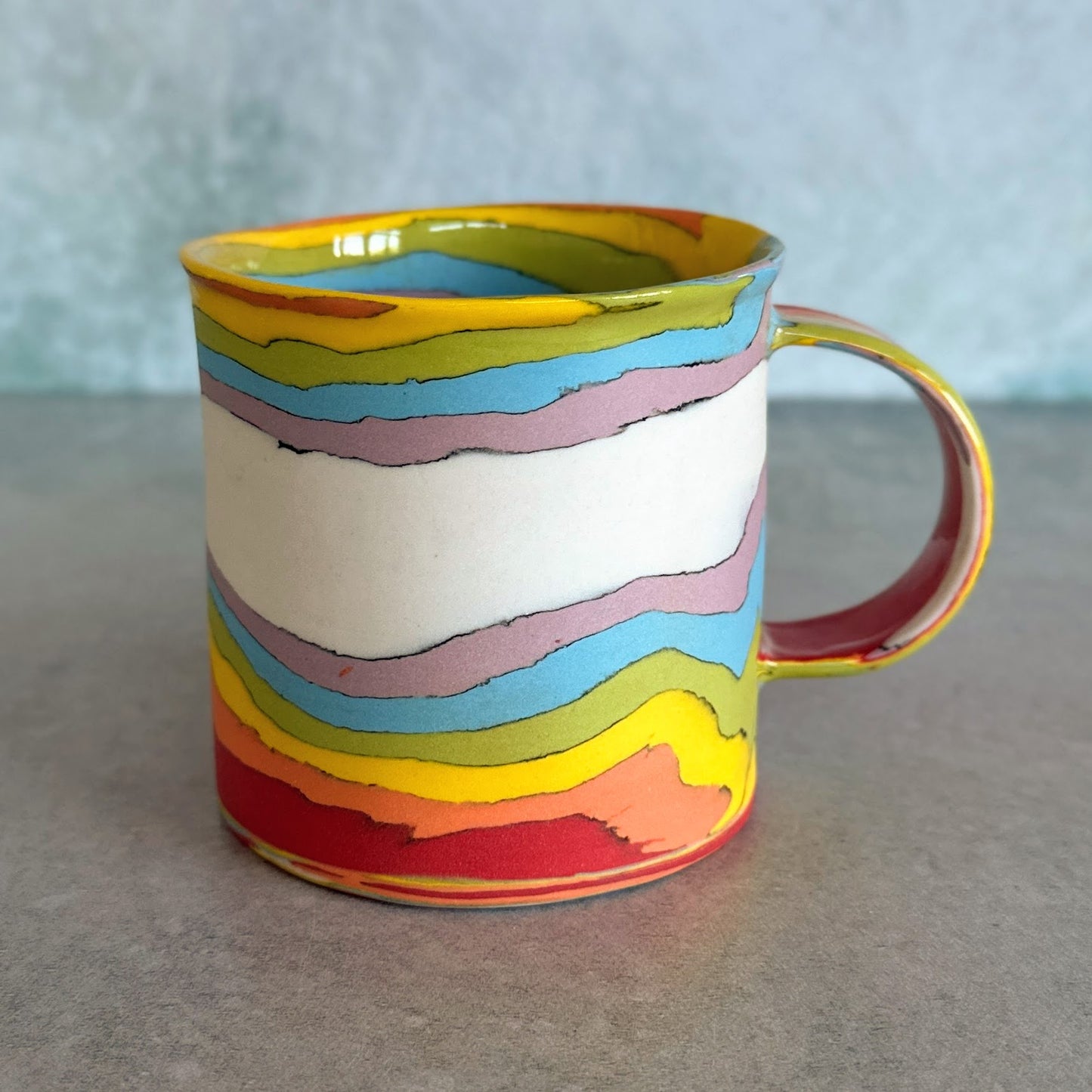 Rainbow Nerikomi Mug 1