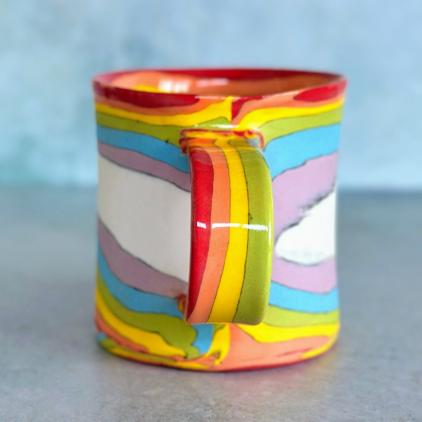 Rainbow Nerikomi Mug 4