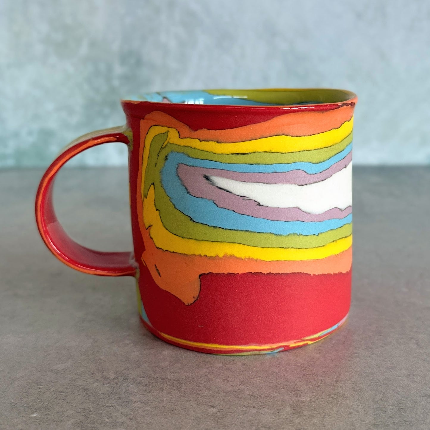 Rainbow Nerikomi Mug 1