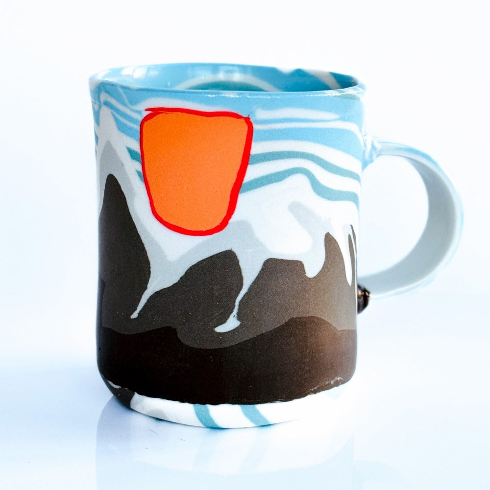 Snowy Mountain Mug 1.8