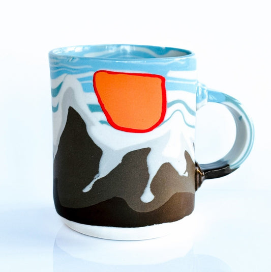 Snowy Mountain Mug 1.7