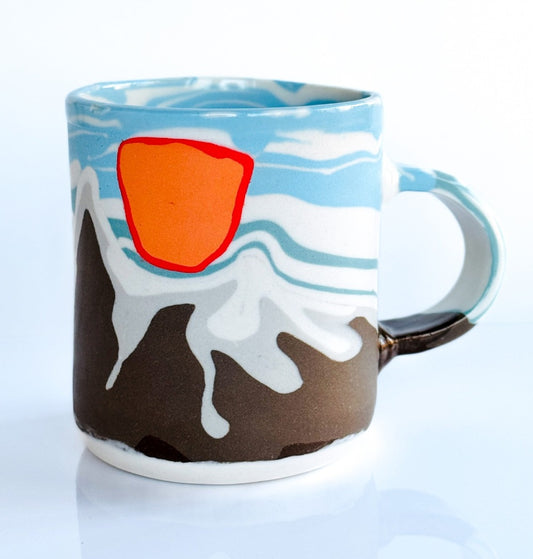 Snowy Mountain Mug 1