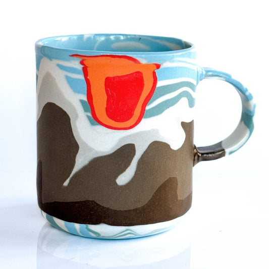 Snowy Mountain Mug 1.9