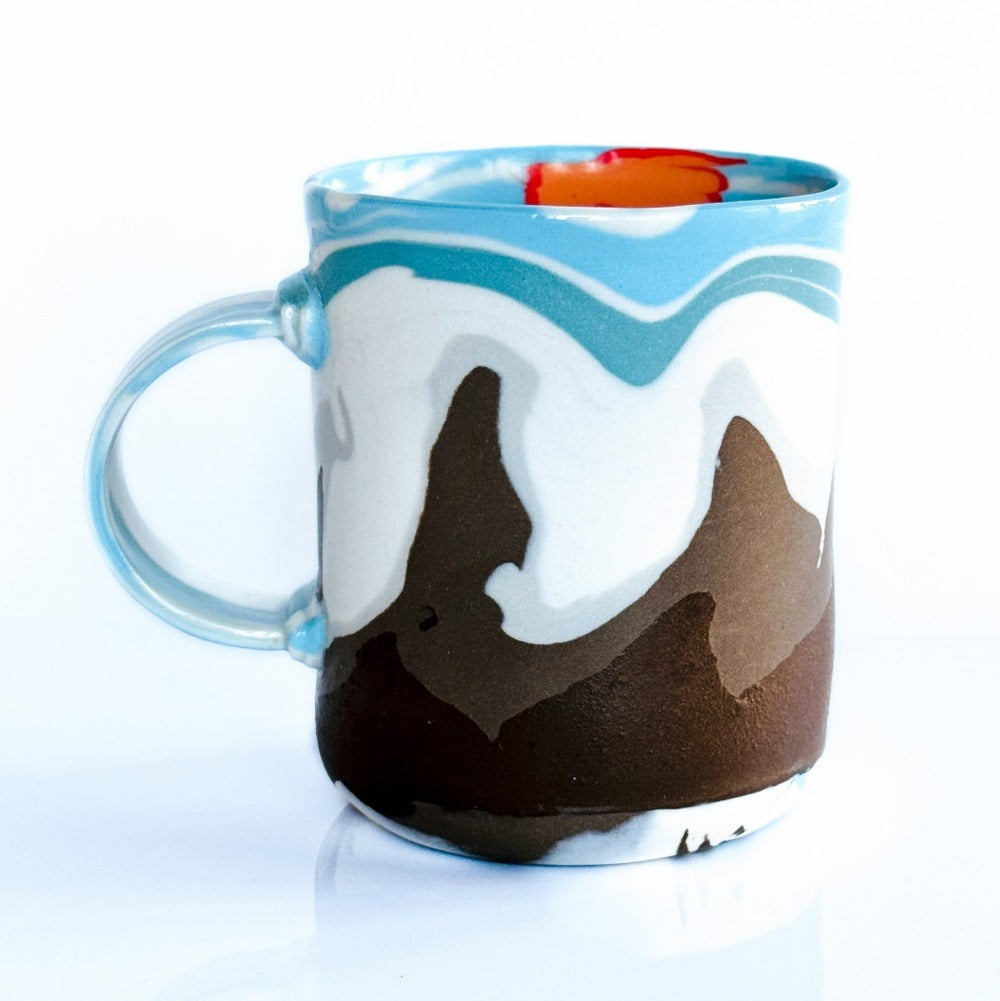 Snowy Mountain Mug 1.5