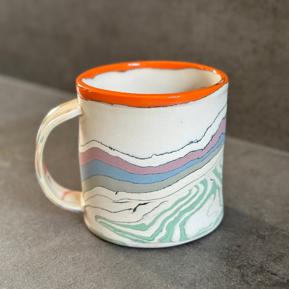 Nerikomi Mug - Mountain Collection