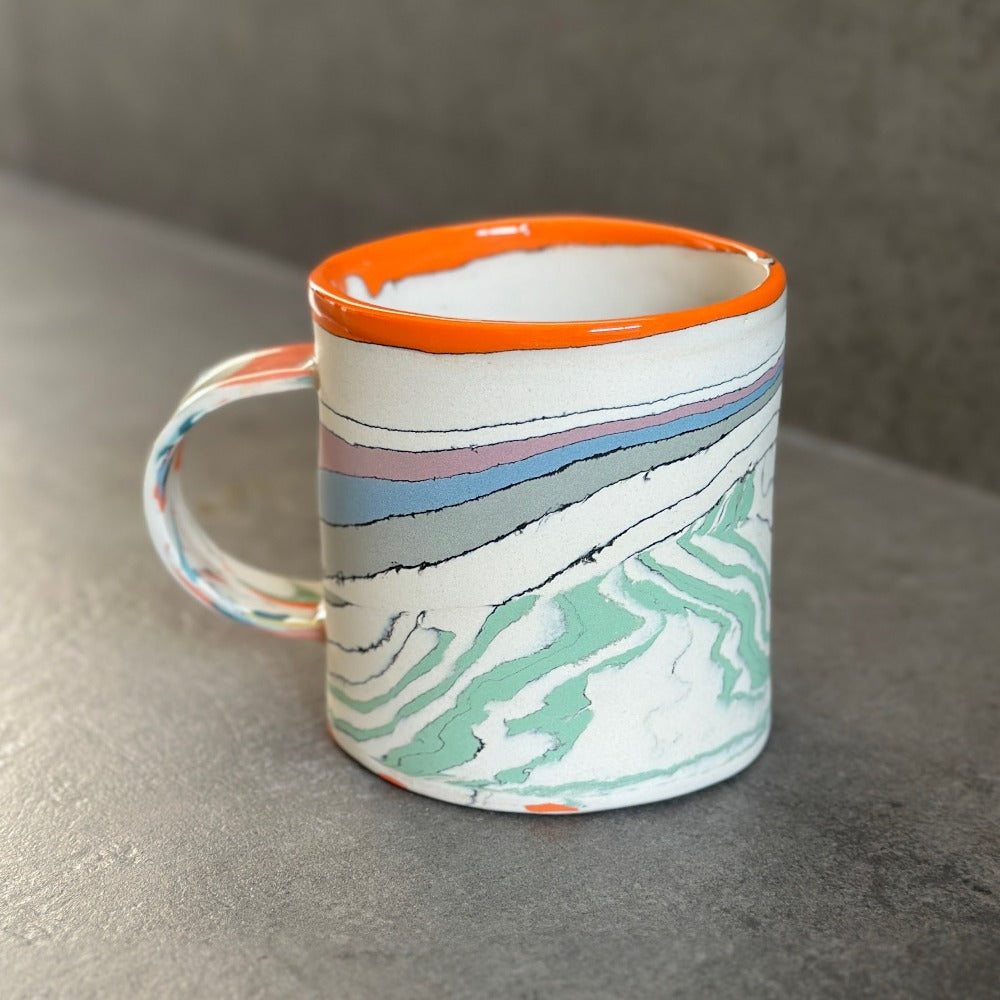 Nerikomi Mug - Mountain Collection