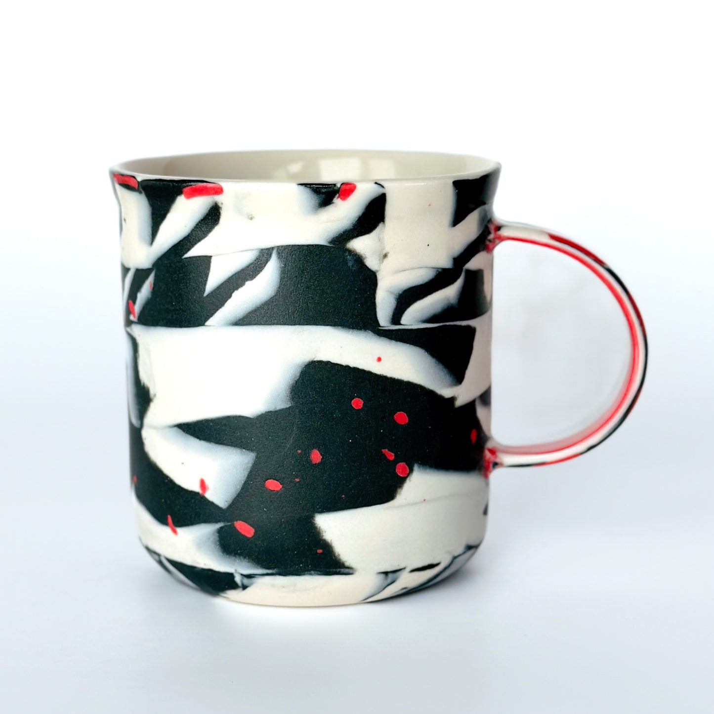 Black & White Nerikomi Mug 2.5