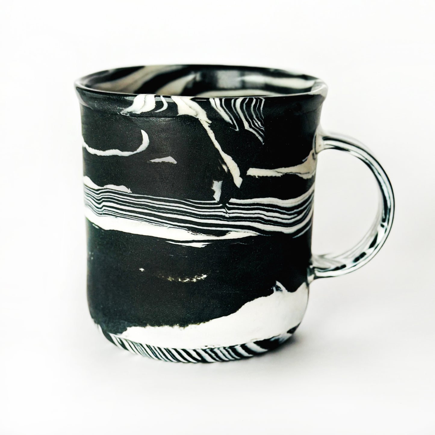 Black & White Nerikomi Mug 2.1