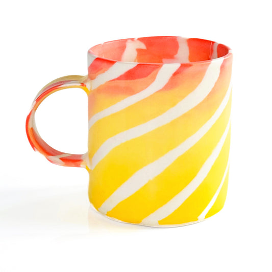 Sunset Mountain Mug 1.1 (Fully Glazed)