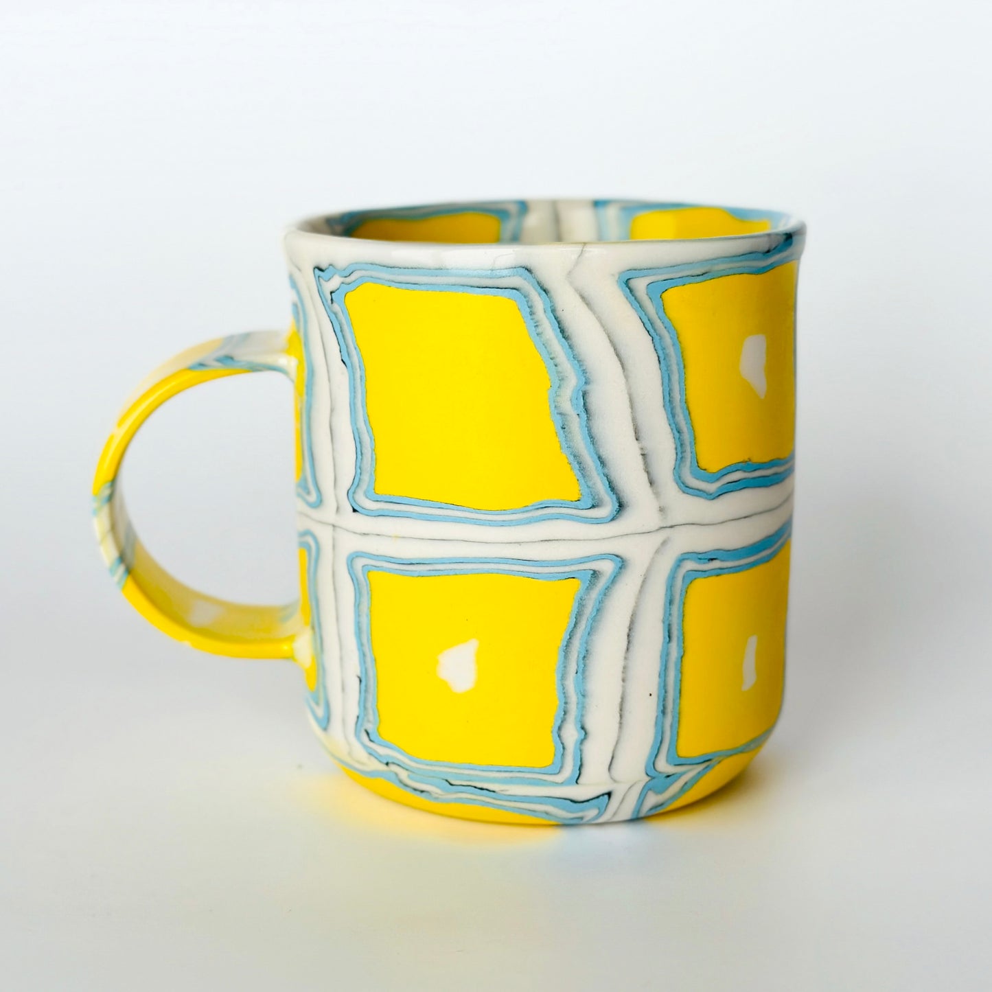 Yellow/Blue Series Nerikomi Mug 1.2