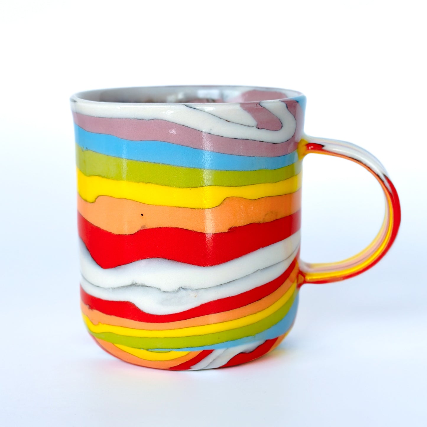 Rainbow Mug 3.2 - Fully Glazed