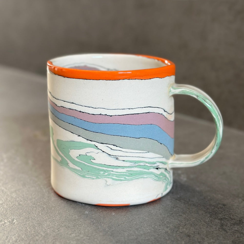 Nerikomi Mug - Mountain Collection