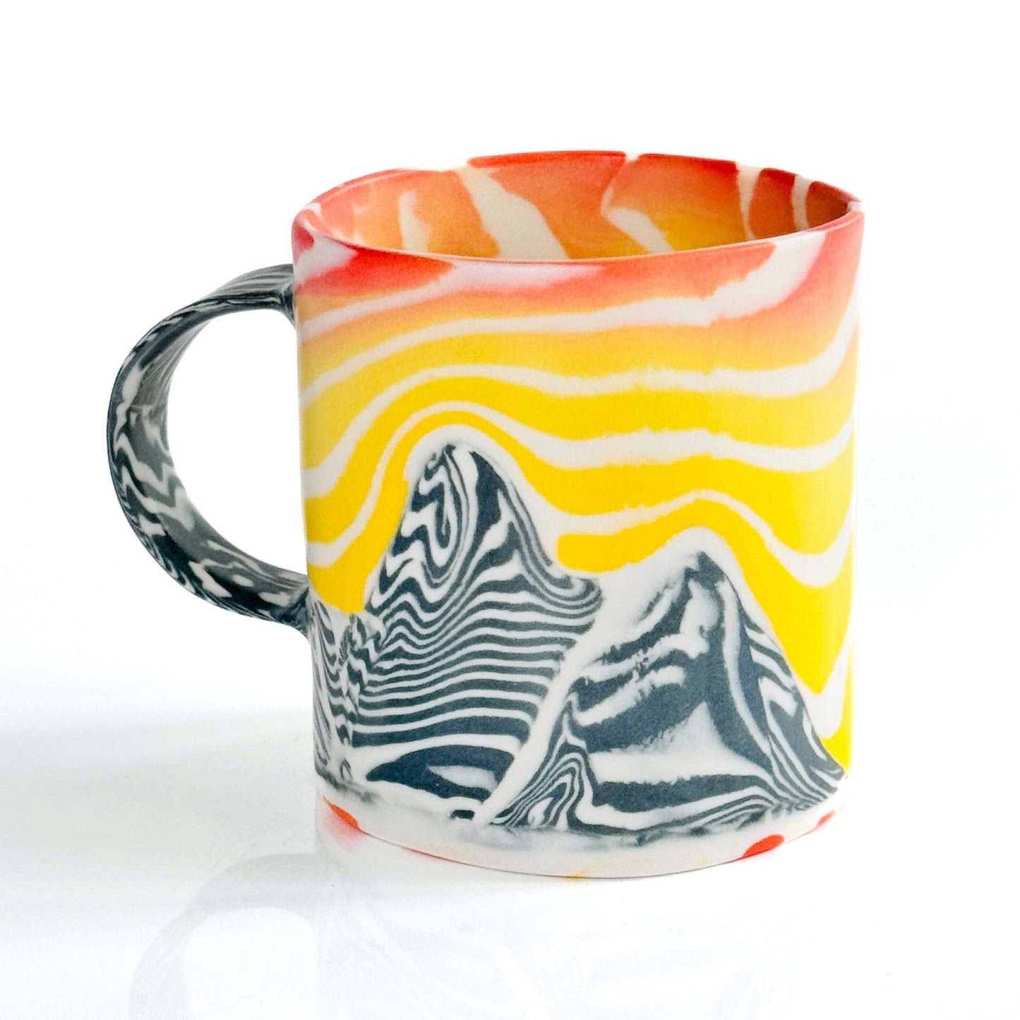 Sunset Mountain Mug 1.0 (Fully Glazed)