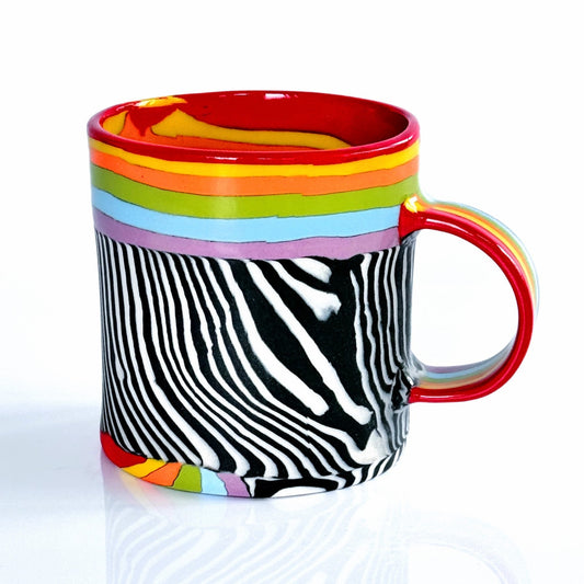 Rainbow Zebra Mug 1.0