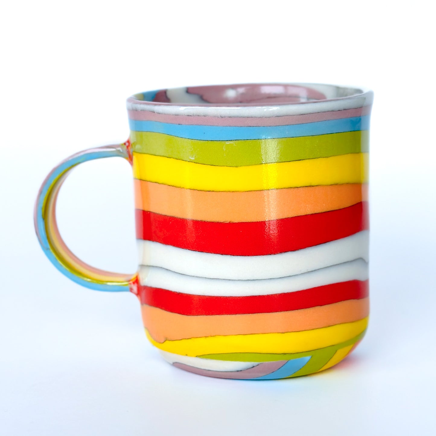 Rainbow Mug 3.2 - Fully Glazed