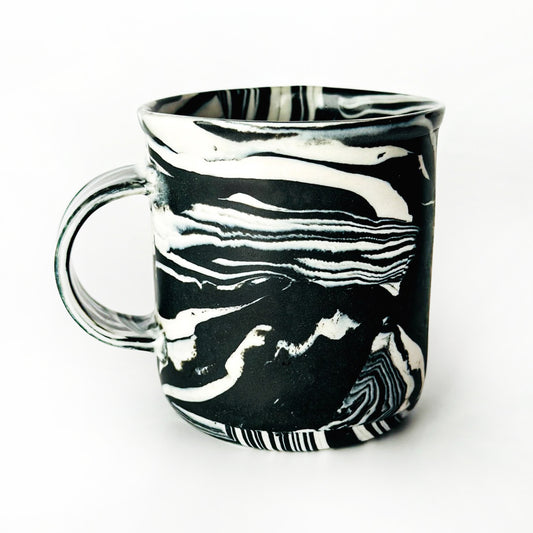 Black & White Nerikomi Mug 2.1