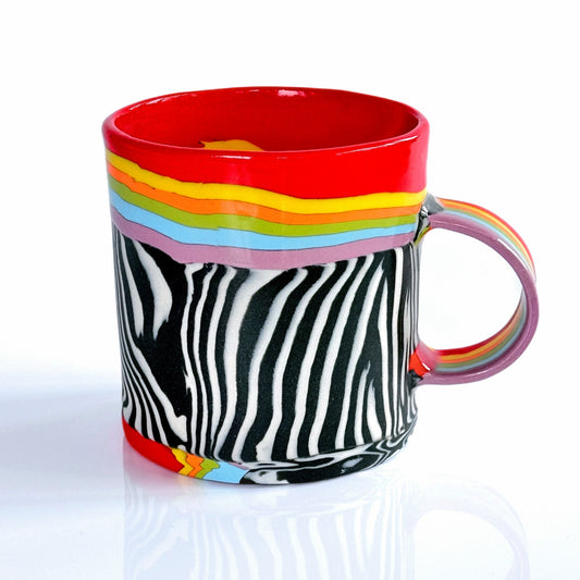 Rainbow Zebra Mug 1.2