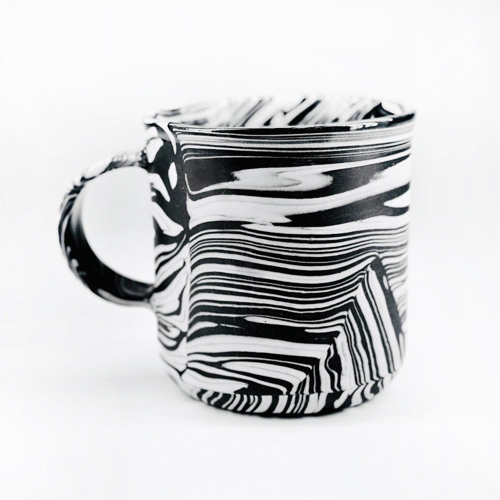 Black & White Nerikomi Mug 2