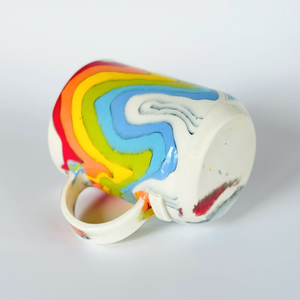 Rainbow Mug 2.12 - Fully Glazed