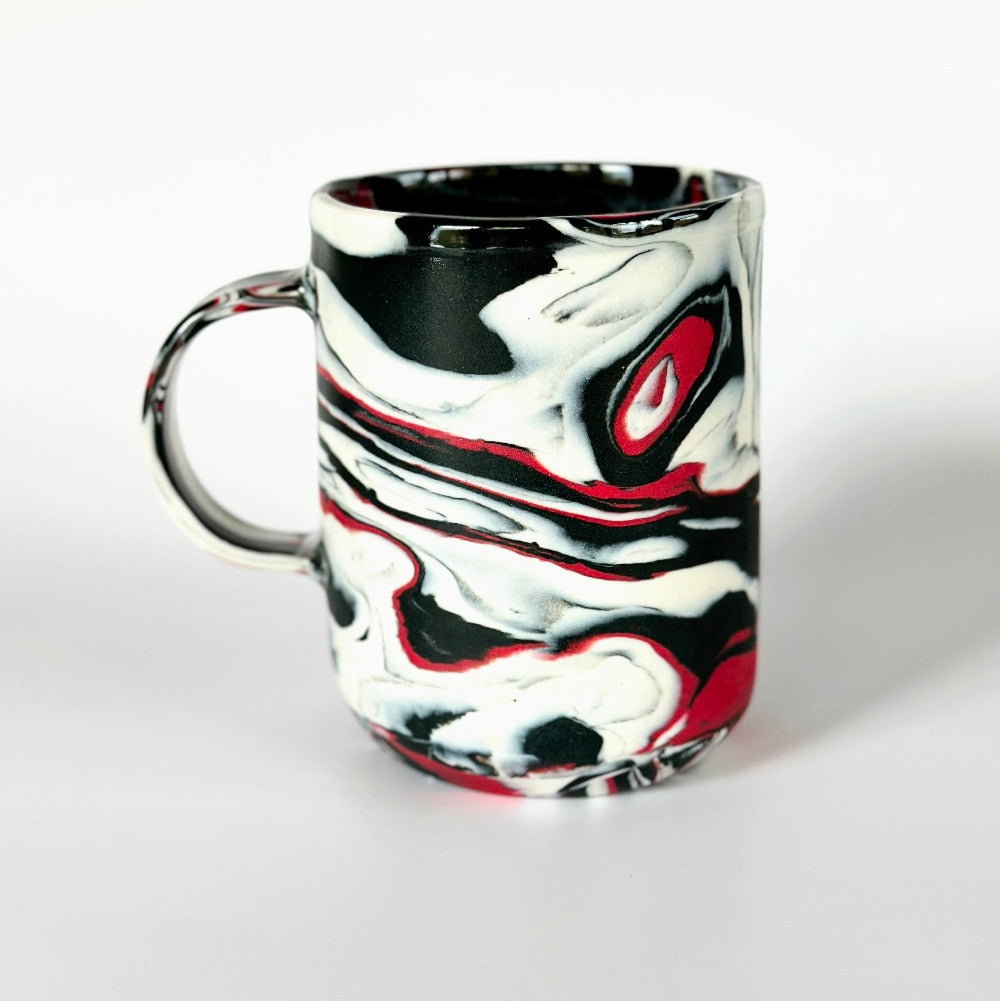 Black & White Nerikomi Mug 1