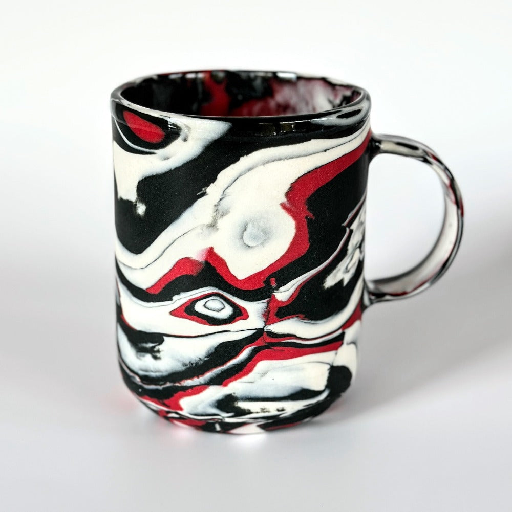 Black & White Nerikomi Mug 1