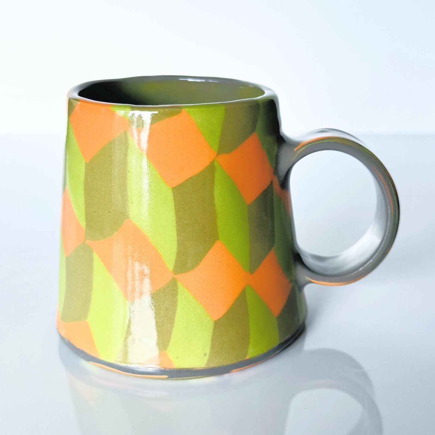 Cube Nerikomi Mug