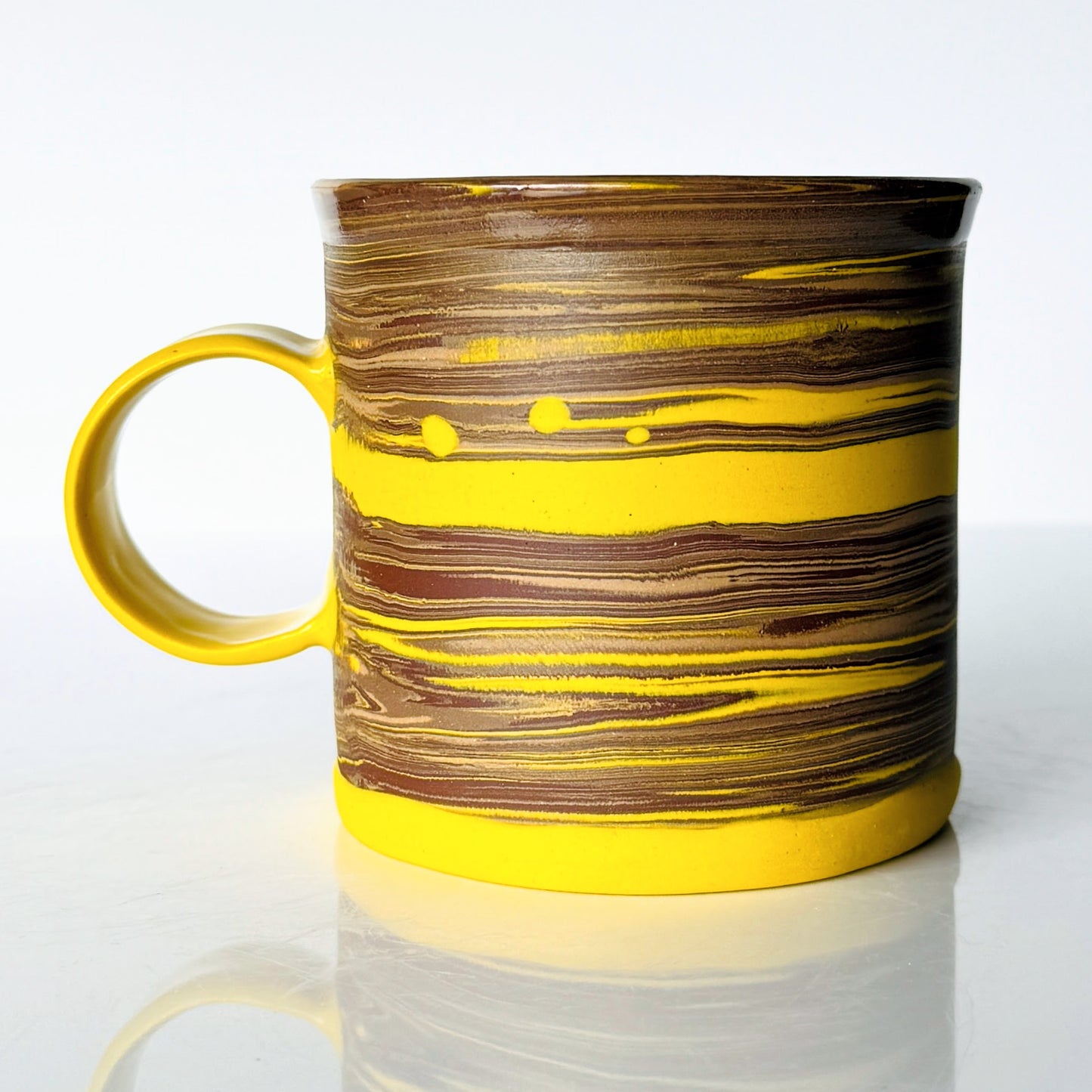 Brown Nerikomi Mug