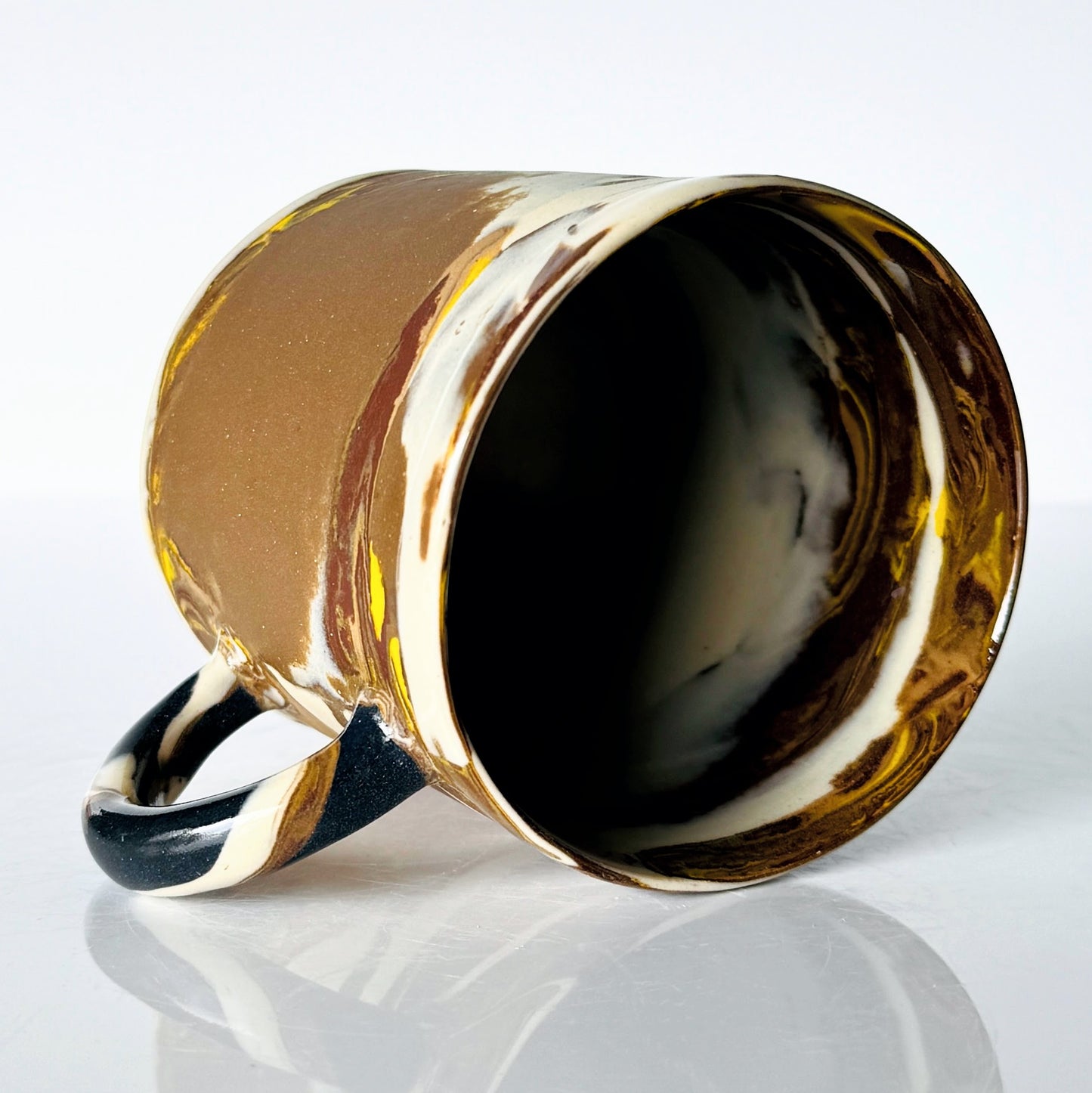Brown Nerikomi Mug
