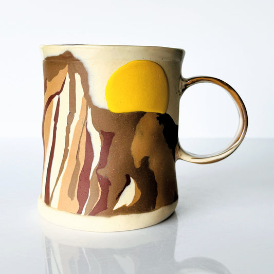 Brown Mountain Nerikomi Mug (Copy)